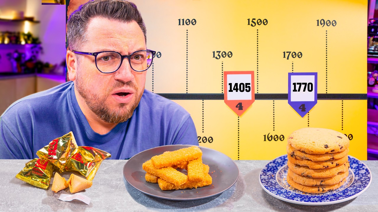 Tasting World Famous Foods... And Guessing WHEN They Were Invented! | Sorted Food