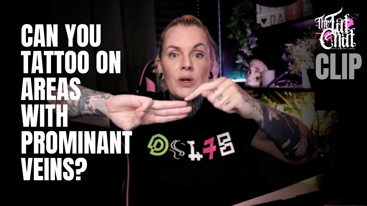Can you tattoo places with prominant veins?⚡CLIP from The Tat Chat (7)