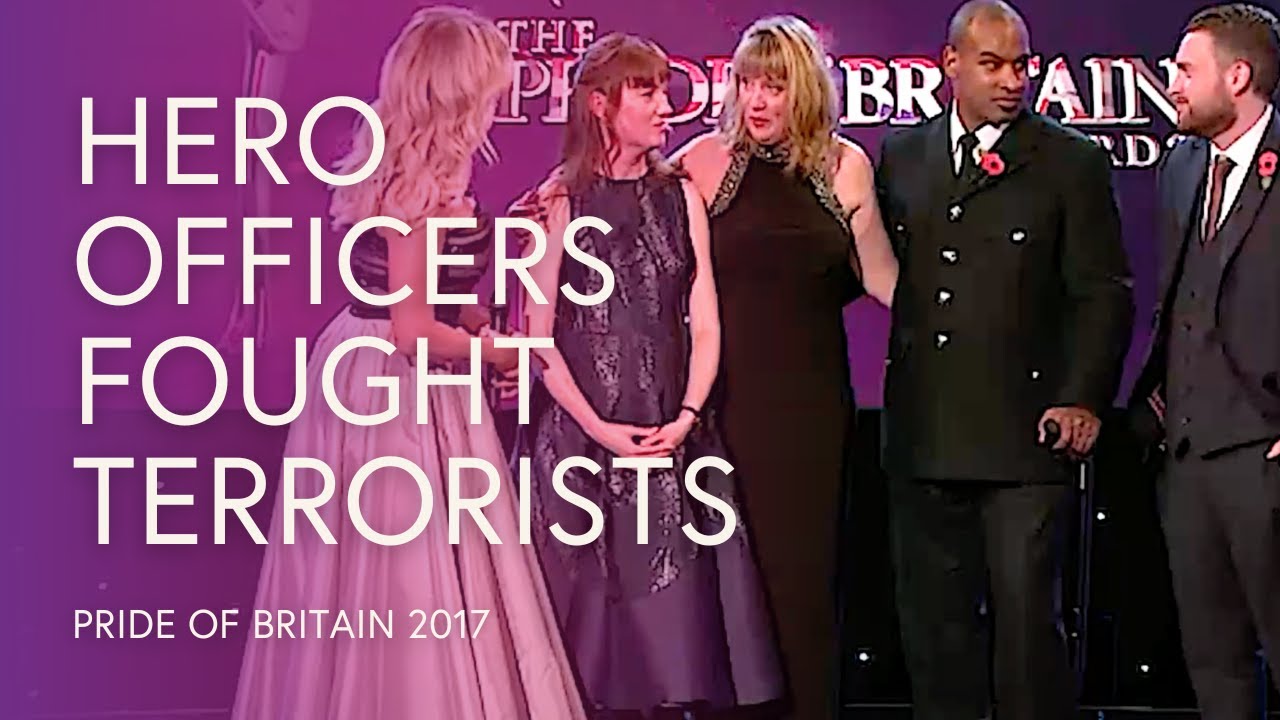 Keith Palmer, Wayne Marques & Charlie Guenigault: Subdued Terrorists | Pride of Britain 2017