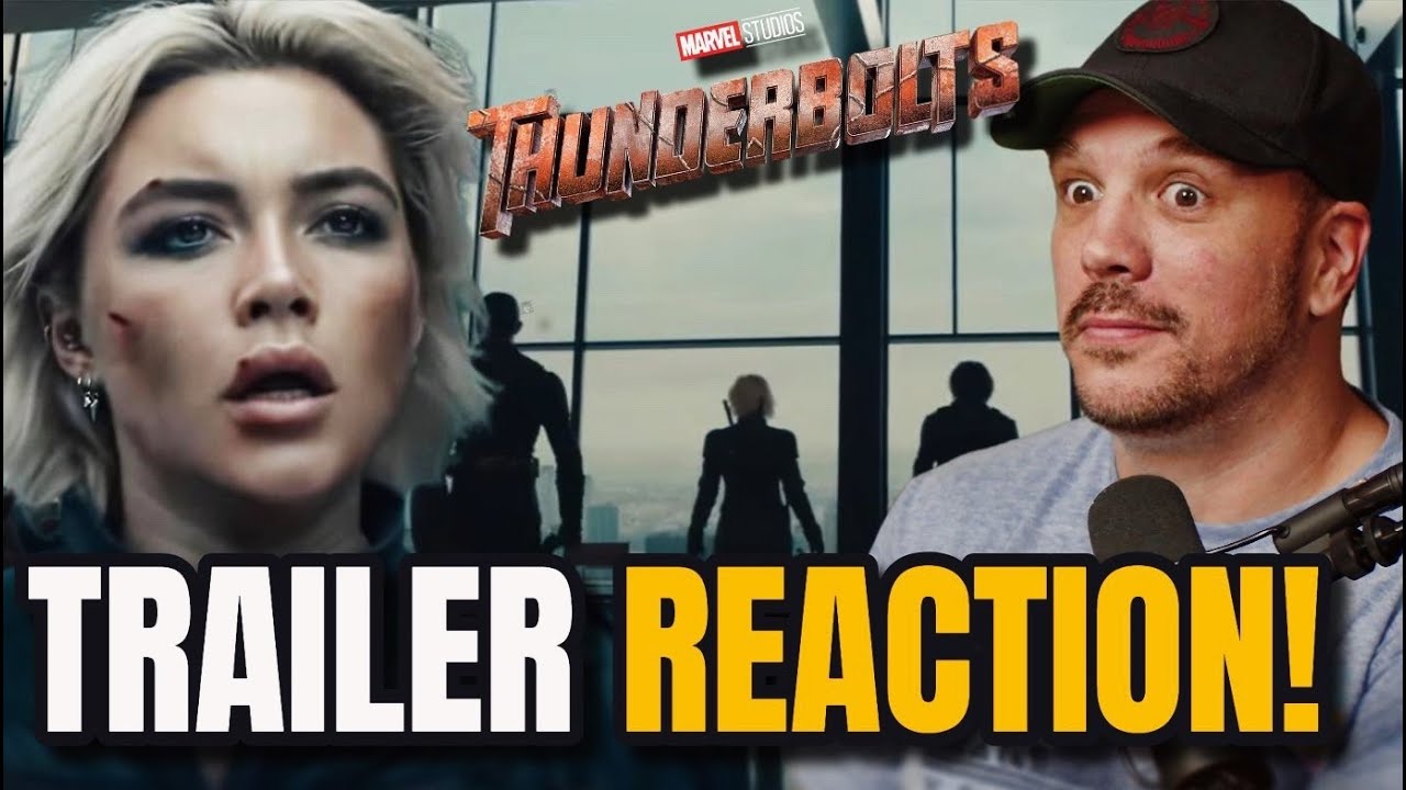 THUNDERBOLTS TRAILER REACTION! | Marvel | MCU