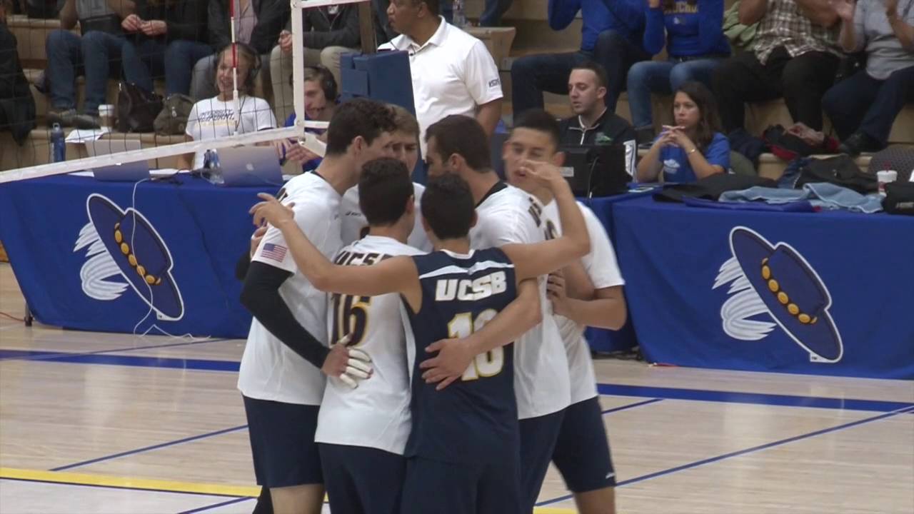 Men's Volleyball: 4/9: No. 7 UCSB Upsets No. 3 Stanford, 3-1