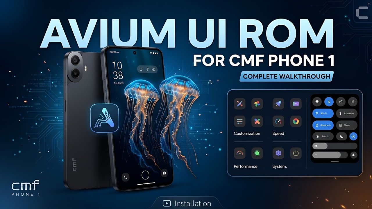 Пользовательская прошивка Avium UI для CMF Phone 1 🔥 | Пользовательская прошивка для CMF Phone 1 ...