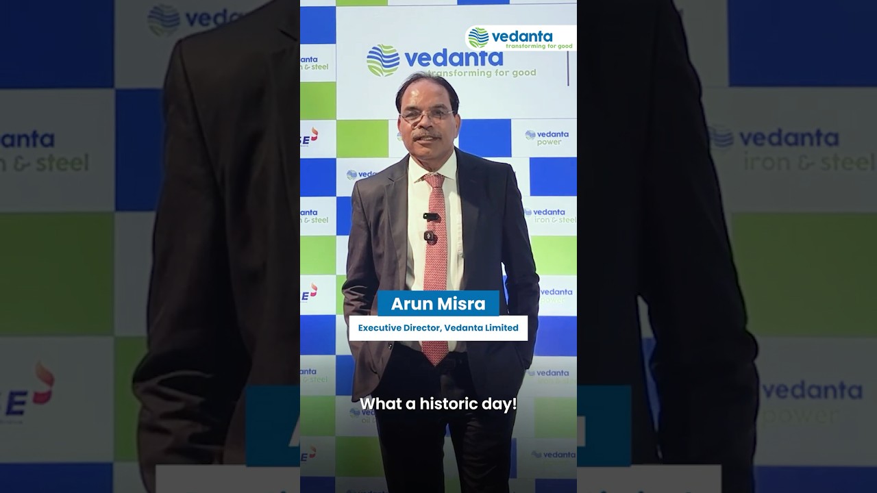 Arun Misra, Executive Director, Vedanta Limited on the listing of #4NewVedantas | Vedanta Group