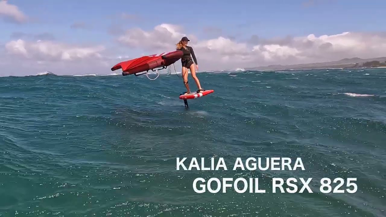 GOFOIL Wing Foil Kalia and Alex Aguera