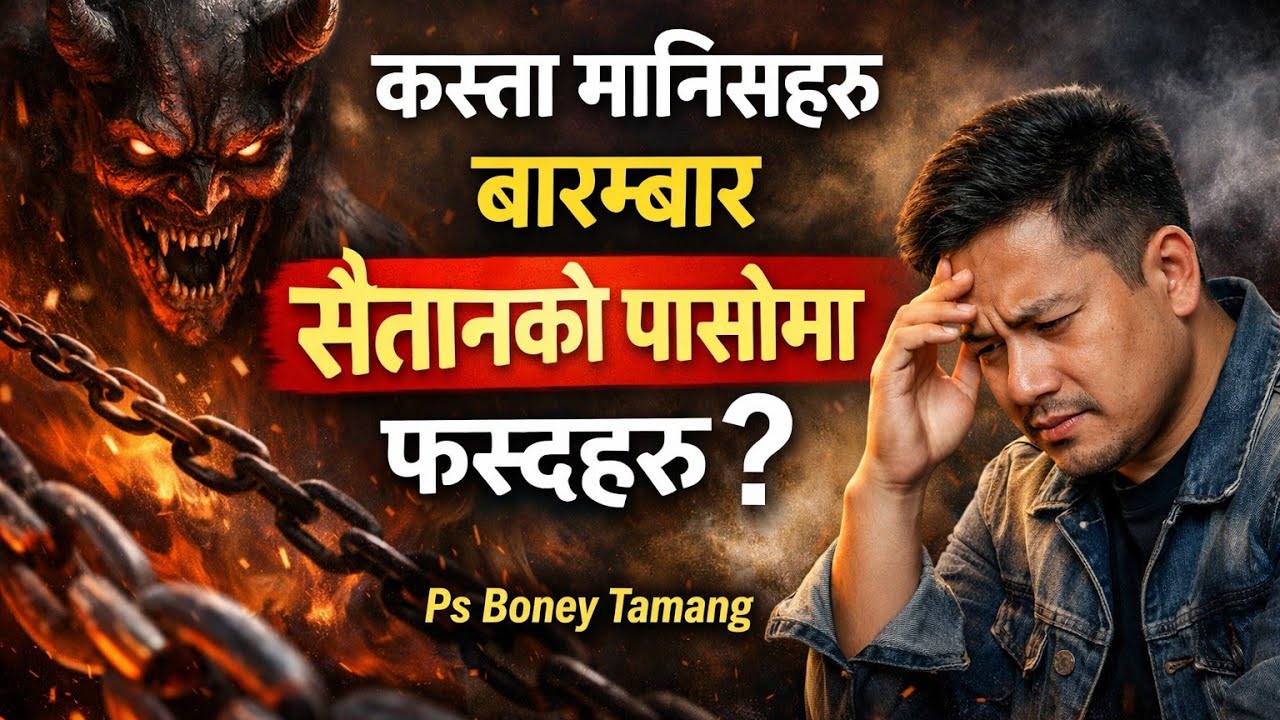 कस्ता मानिसहरू बारम्बार सैतानको पासोमा फस्दछन्||kasta manis haru barambar saitanko pasoma faschan