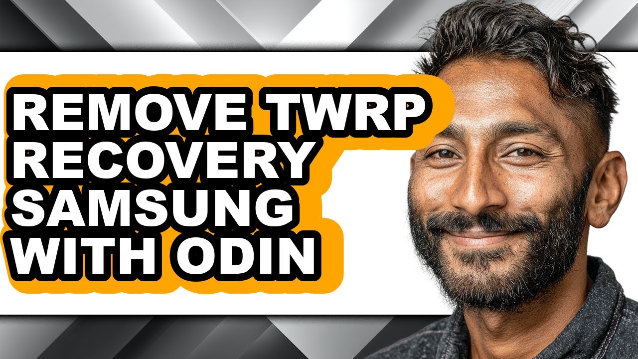 How to Remove Twrp Recovery Samsung with Odin (updated)