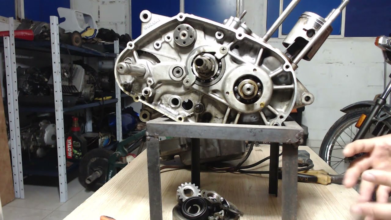 Suzuki como armar caja de cambios de ax 100 @motores galácticos