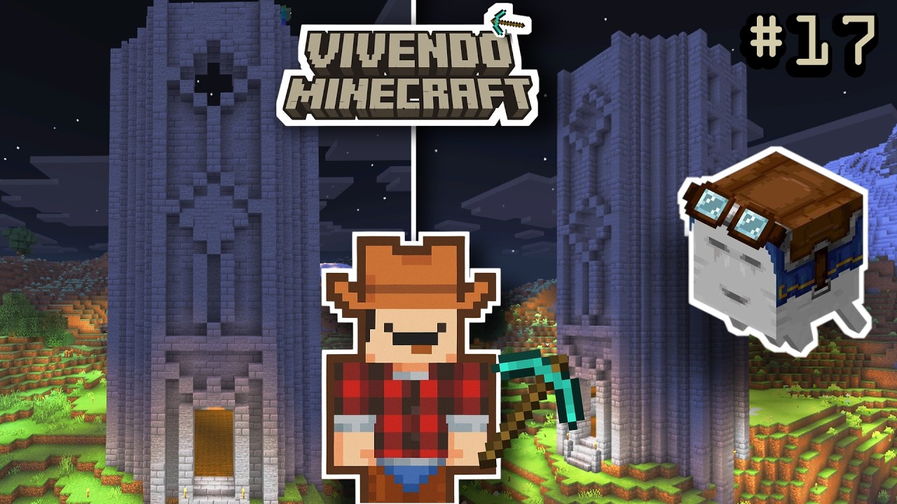 VIvendo Minecraft! Ep. 17 - Adicionando Detalhes na Torre de Baús