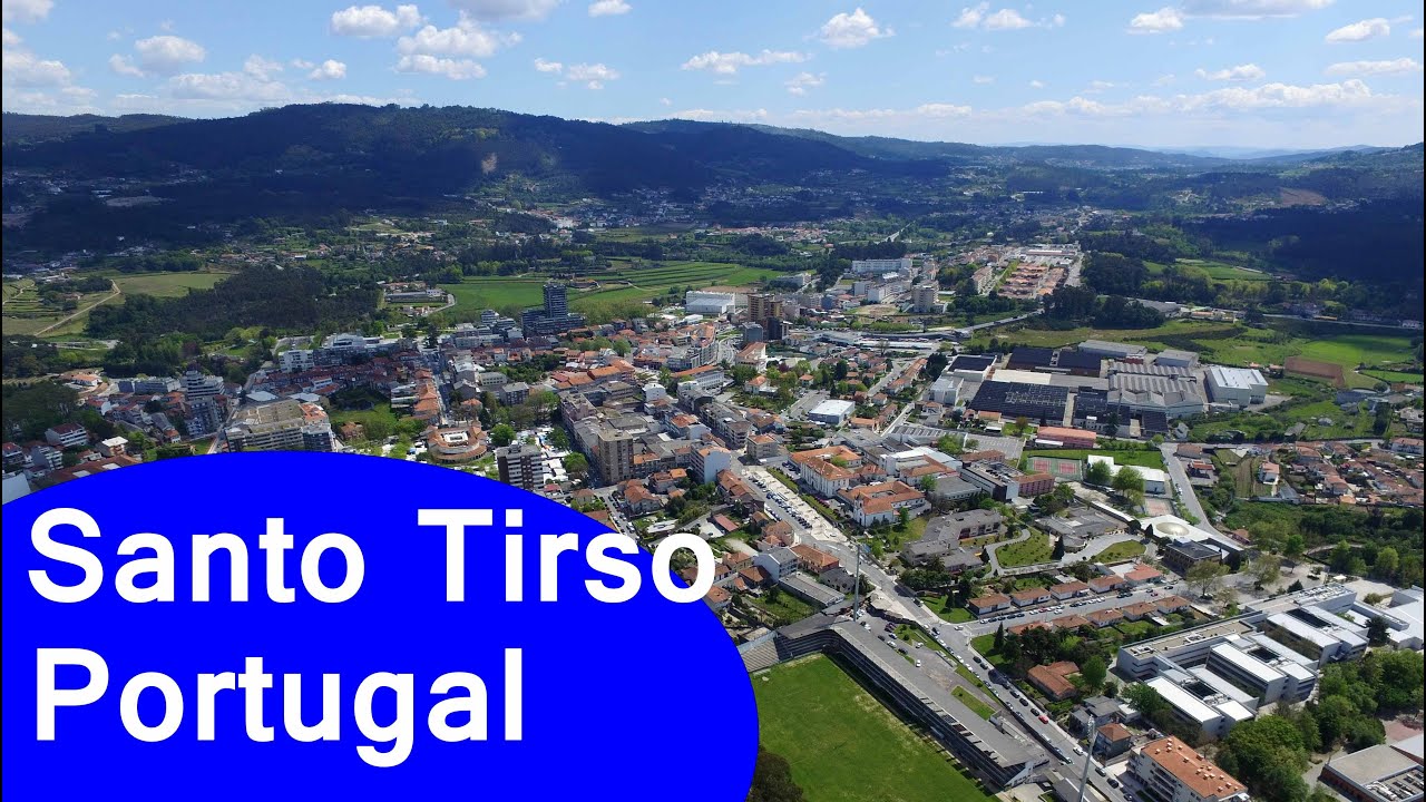 Santo Tirso, Portugal (4K, DJI Phantom 3 Pro)