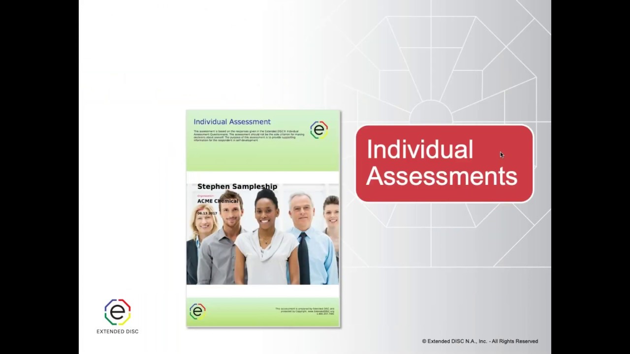 Tips for Using the Extended DISC Assessment ‘At a Glance” Page