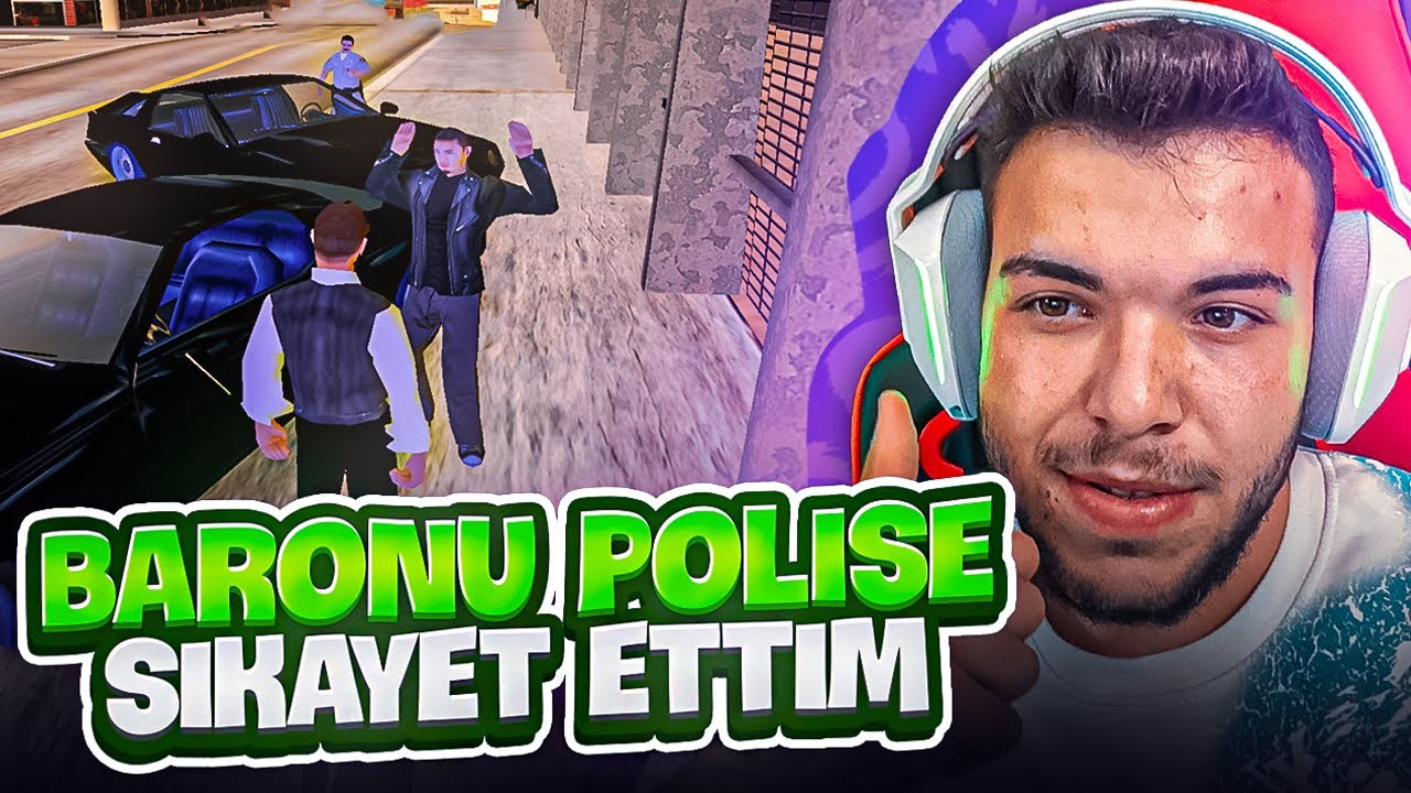[MTA:SA] BARONU POLİSE ŞİKAYET ETTİM I KAHKA ATMA GARANTİLİ 😃 I JANTİ ROLEPLAY