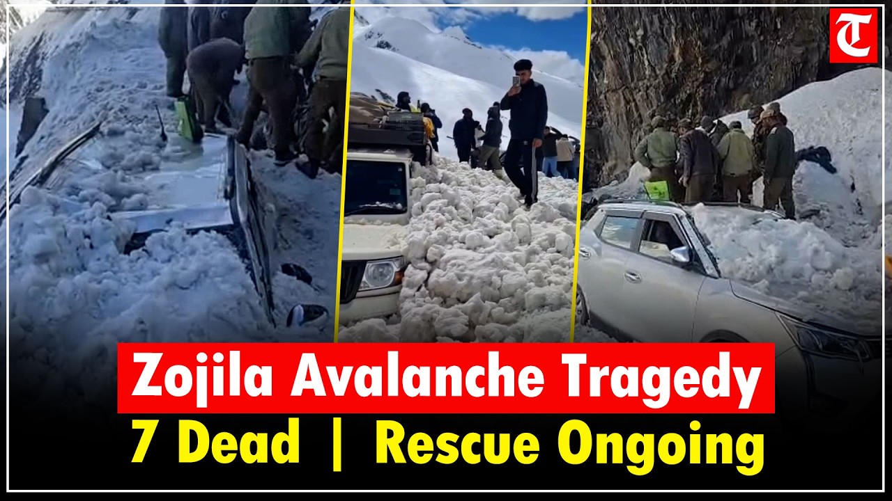 Zojila avalanche tragedy: 7 dead, 5 injured as rescue ops continue in J&K