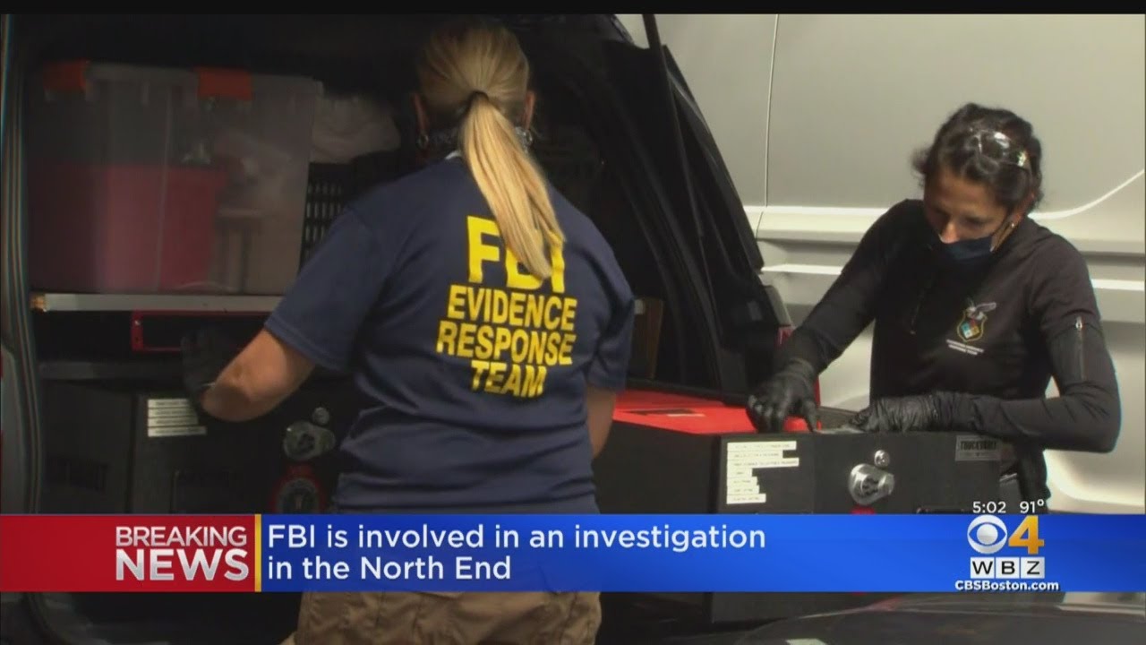 FBI Agents Seen Conducting Investigation In Boston's North End
