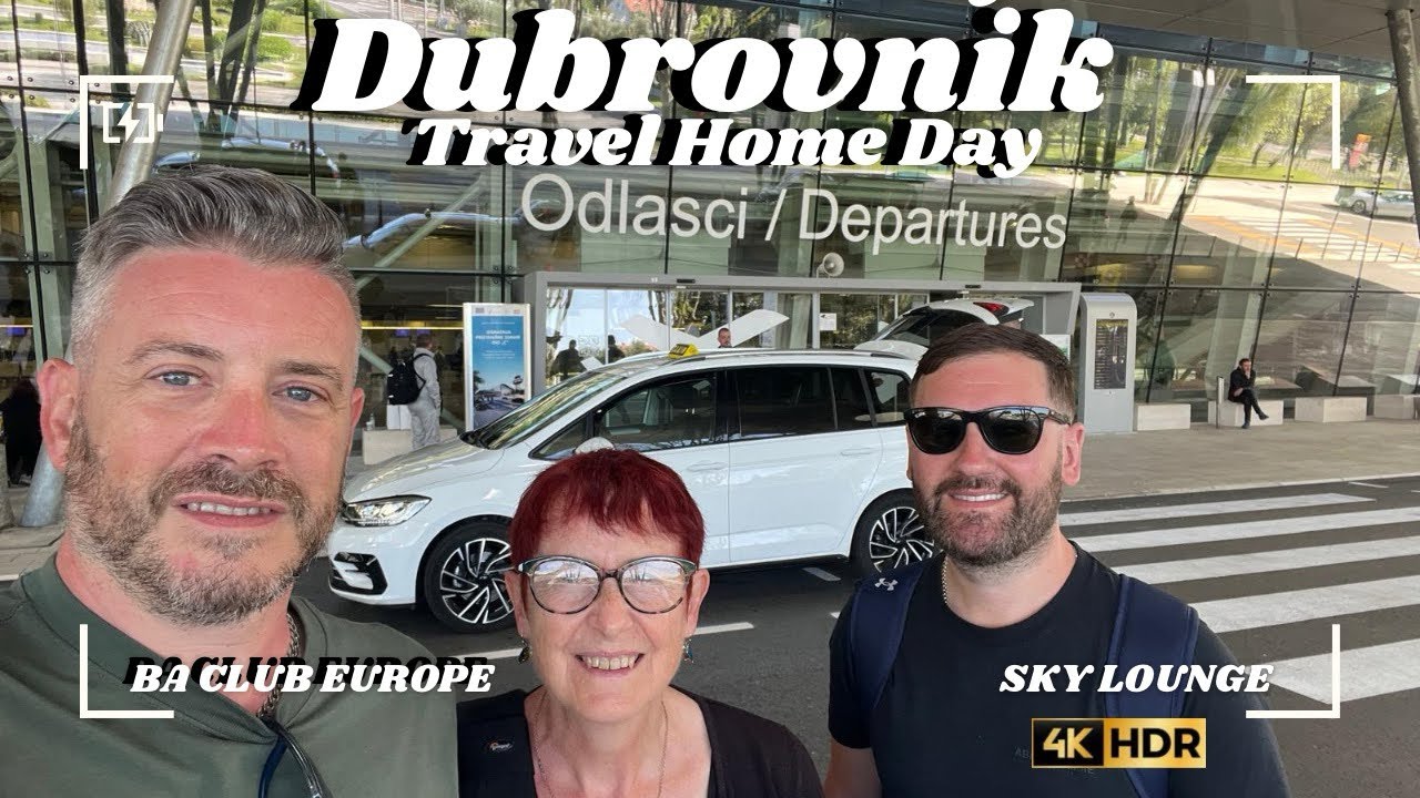 Flying Home in British Airways Club Europe ✈ Dubrovnik Airport to London