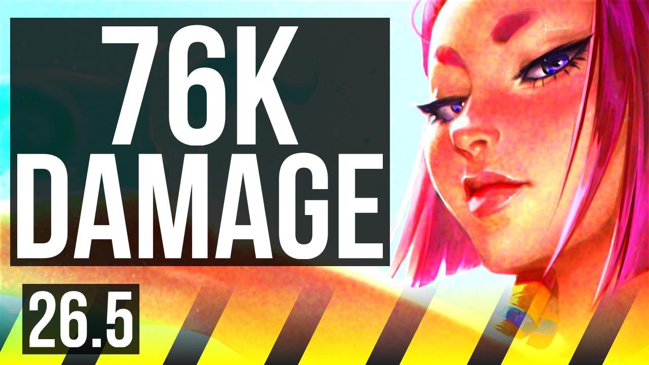 YUNARA & Janna vs MISS FORTUNE & Rell (ADC) | 76K damage, Good KDA: 18/2/8 | EUW Diamond | 26.5