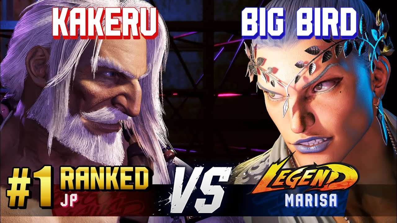 SF6 ▰ KAKERU (#1 Ranked JP) vs BIG BIRD (Marisa) ▰ High Level Gameplay