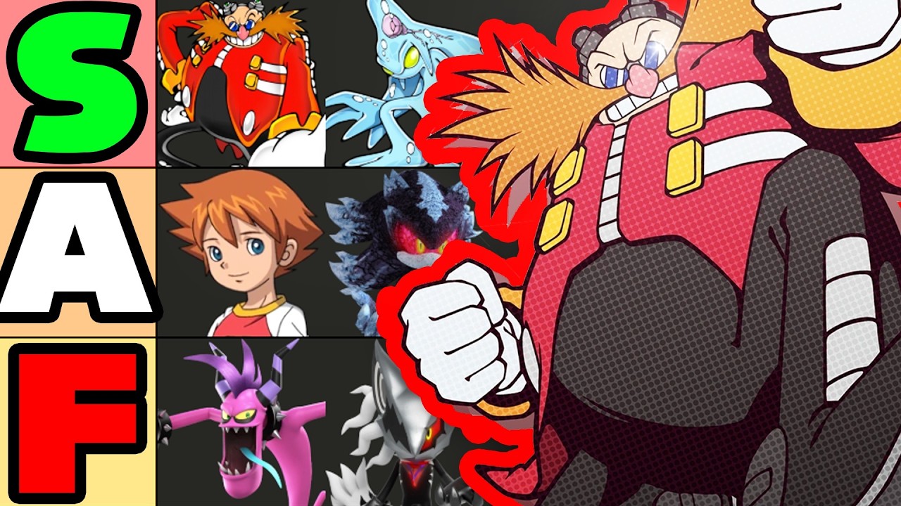 EVERY Sonic Villain Ranked