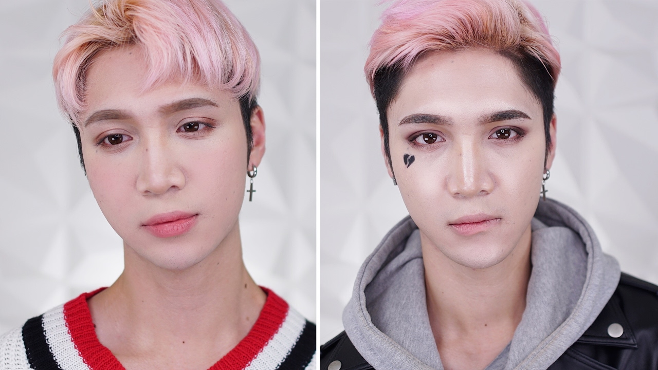 Valentine's / Anti-Valentine's Day Makeup - Edward Avila