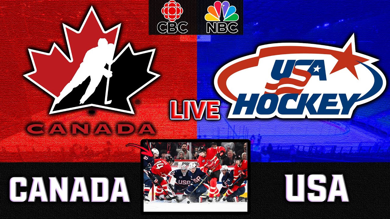 Canada Vs USA Olympic Mens Hockey Gold Medal Game Live Score, Stats, Play-By-Play & Highlights