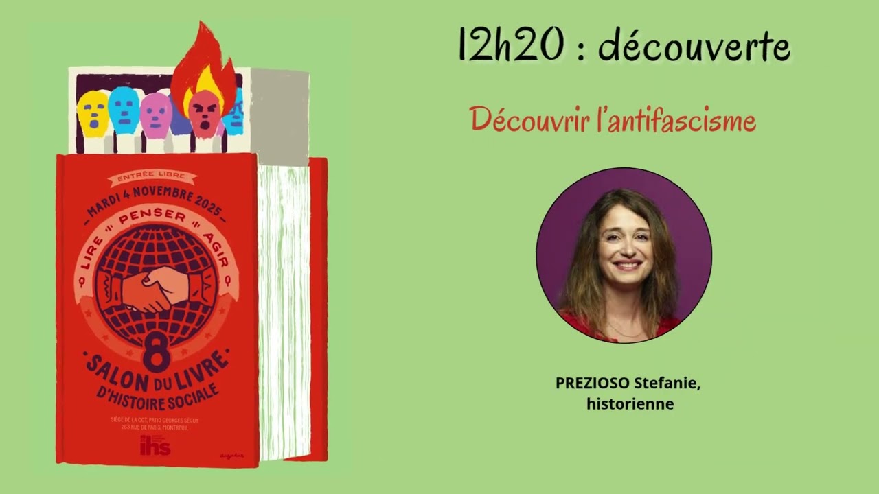 Le salon du livre d'histoire sociale 2025 et son programme