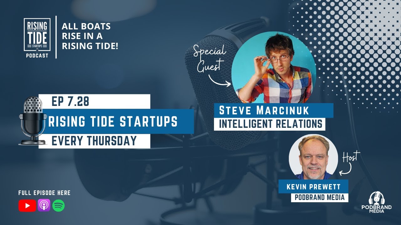Steve Marcinuk - Intelligent Relations - Rising Tide Startups Podcast