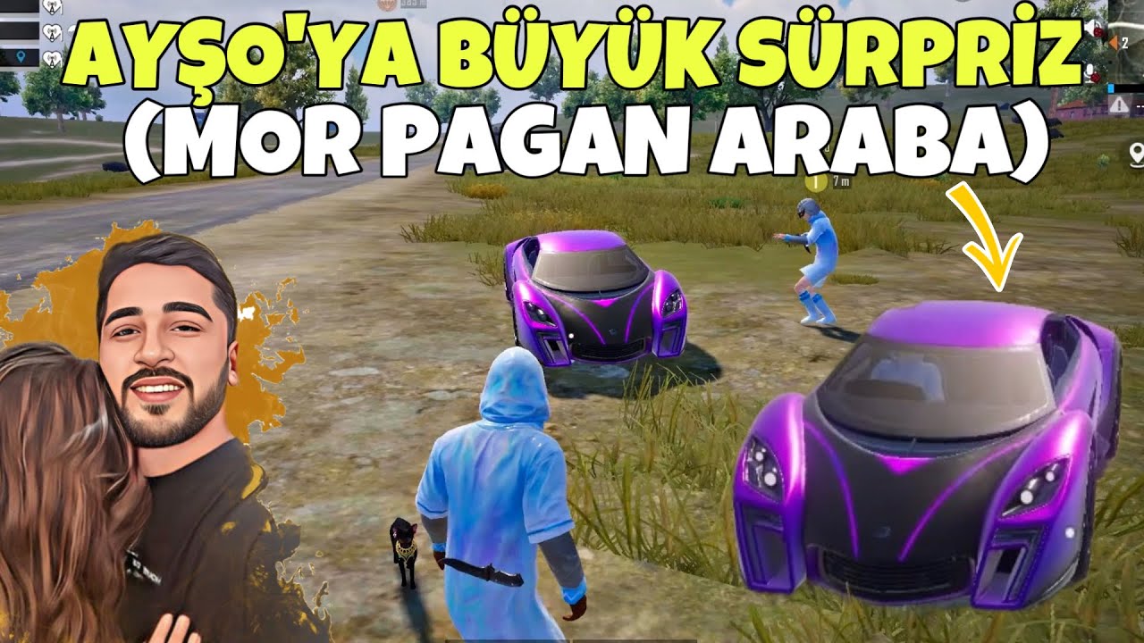 AYŞO'YA MOR PAGAN YARIŞ ARABASI ALDIK,ÇOK MUTLU OLDU! (TEKER YAKMAYA BAŞLADI)