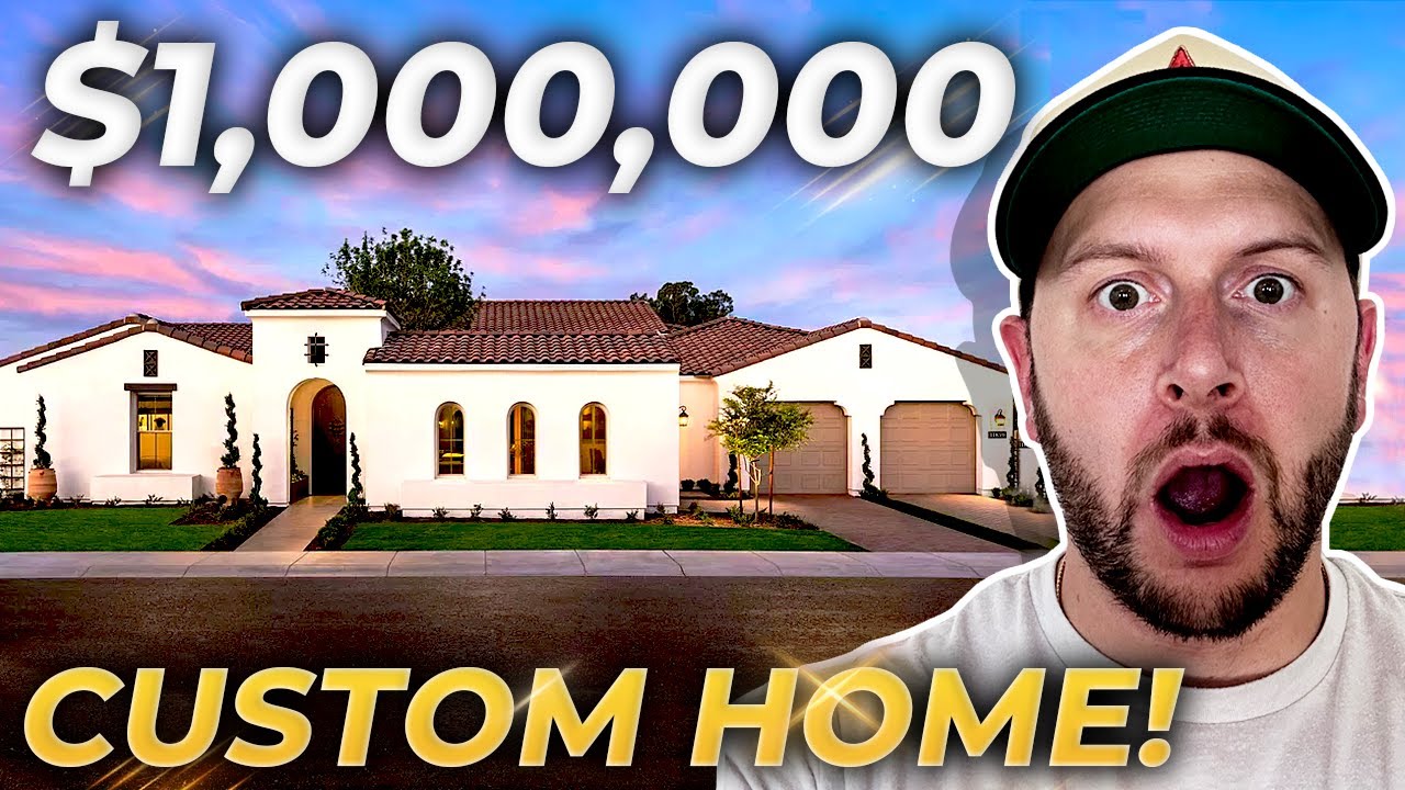 LUXURY LIVING In Surprise Arizona: $1 Million Custom Home Tour | Phoenix Arizona Realtor