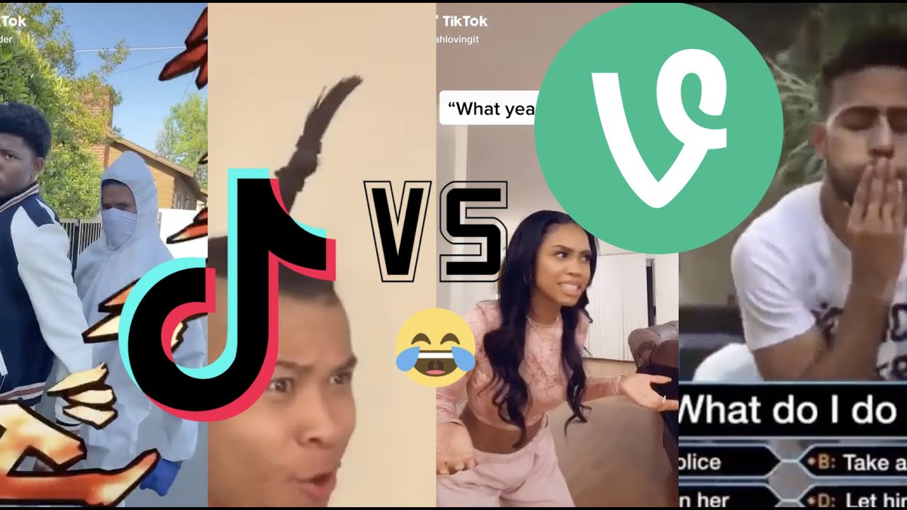TiKTOK vs. VINE: COMEDY EDITION😂🤣