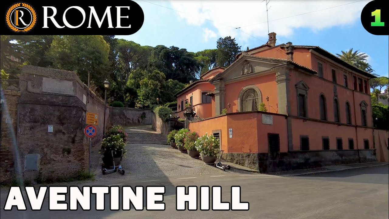 🇮🇹 - РИМ 4K ● Авентинский холм (часть 1)