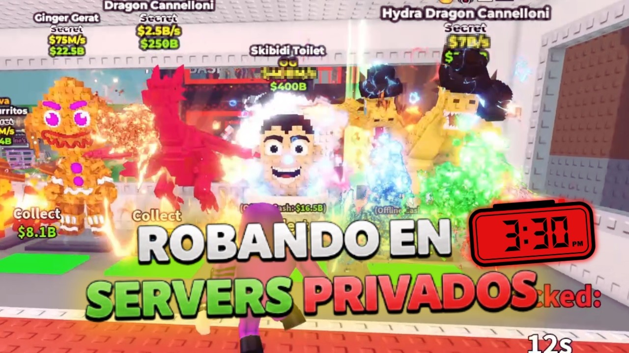 😥Encontr&eacute; BRAINROT OG ROBANDO en SERVIDORES PRIVADOS a las 3:00 AM...