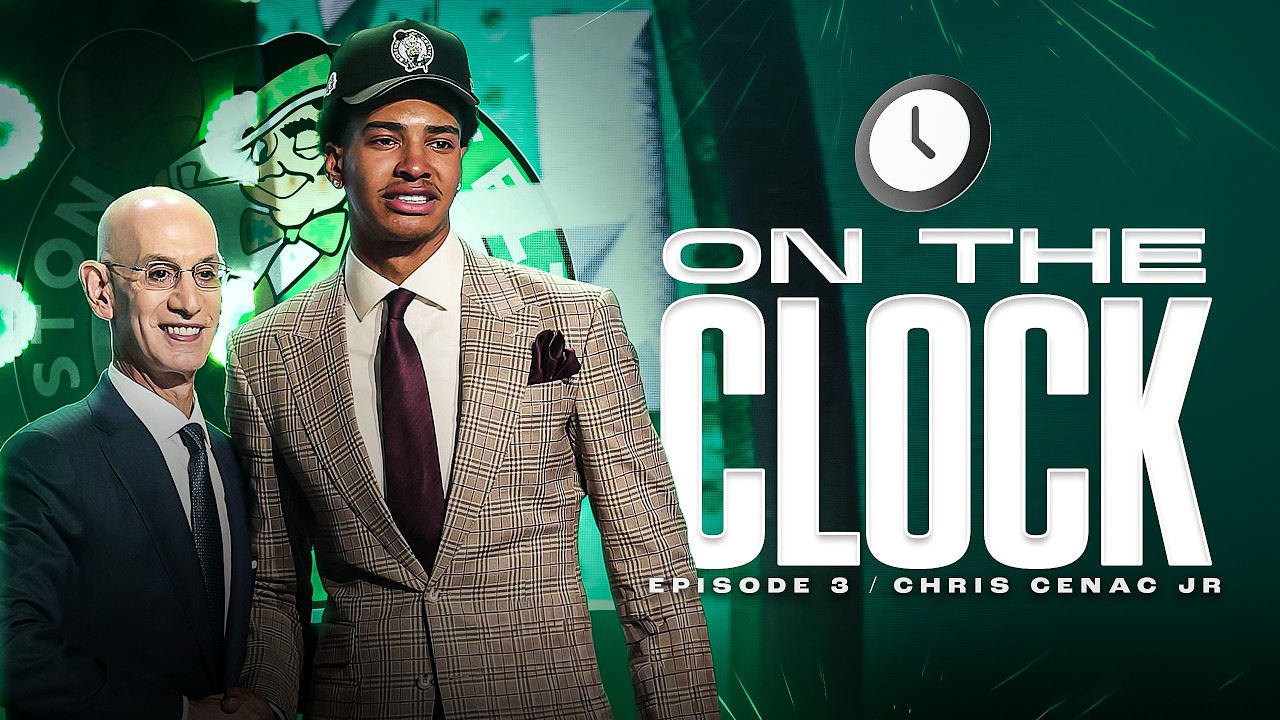 I Just Got Drafted By the Boston Celtics - BTS Look | On the Clock with Chris Cenac Jr.