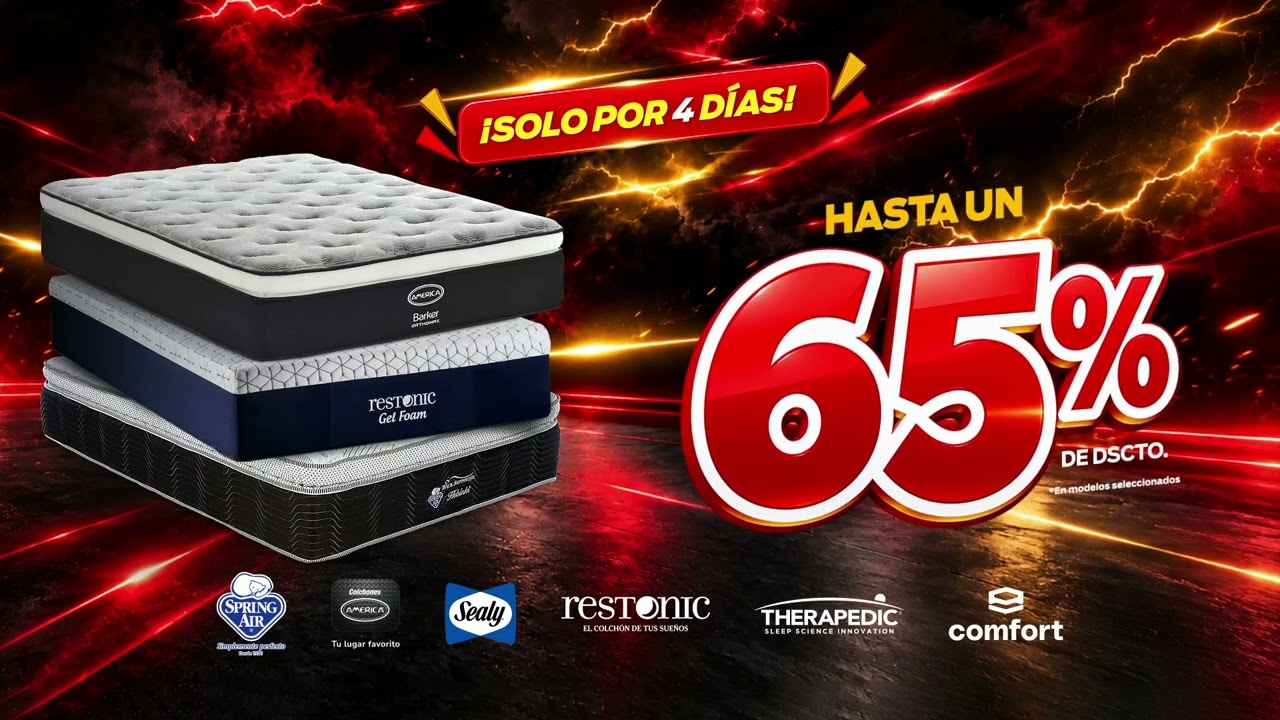 &iexcl;Gran Venta Rel&aacute;mpago de Super Colchones!