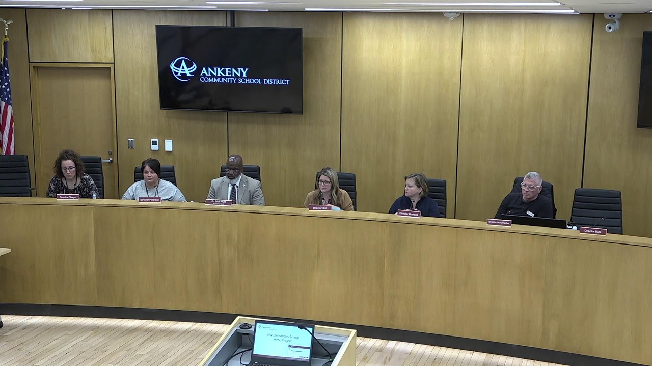 Ankeny Board of Education Meeting 02.17.26