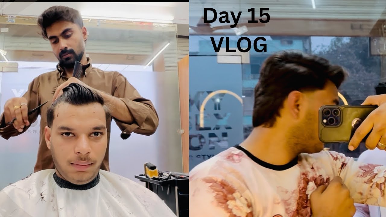 Day 15 Vlog | Ghar Ki Open Night Aur Haircut ✂️ 