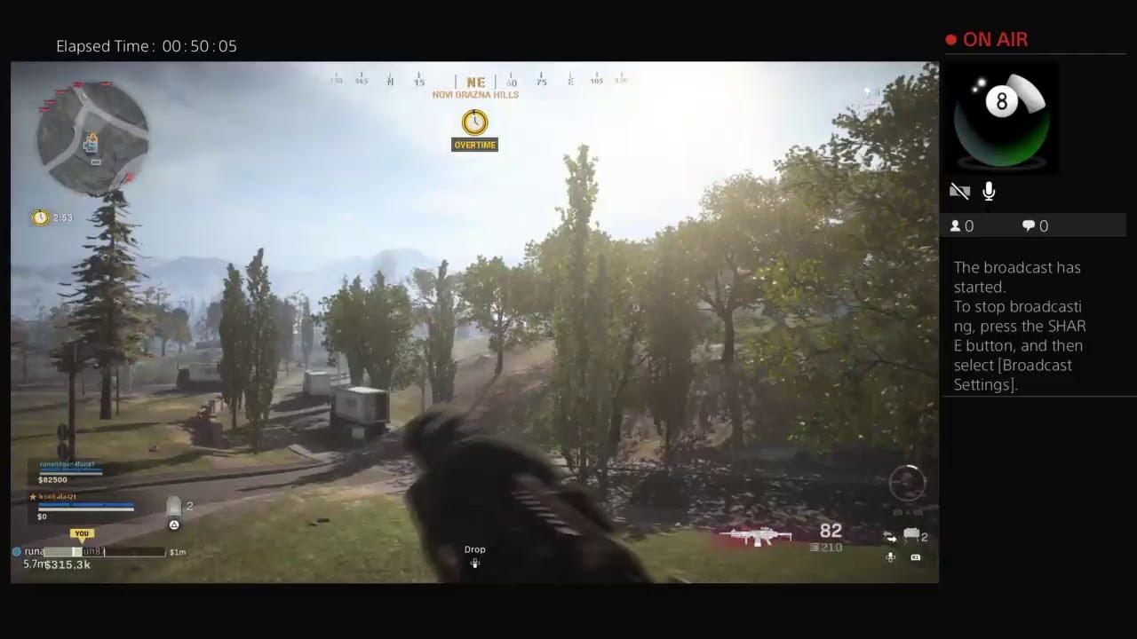 boobala421's Live stream of Modern Warfare