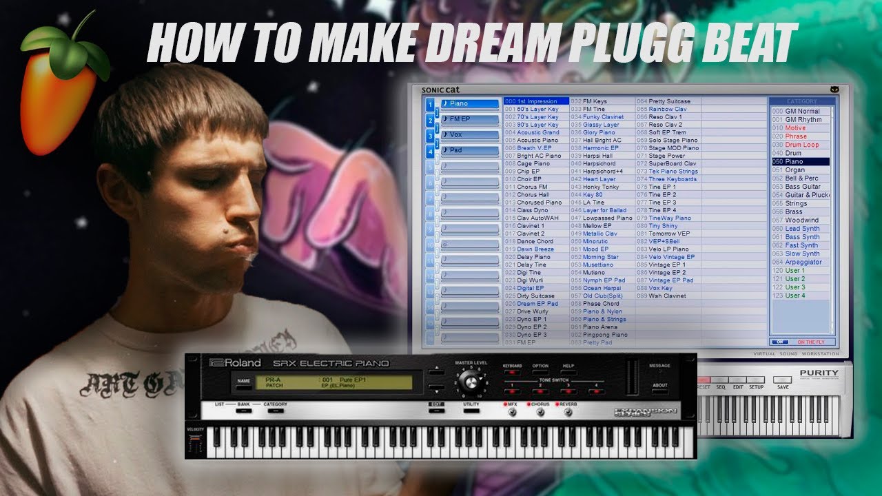 HOW MILANEZIE MAKES BEATS FOR SERANE [dream plugg type beat tutorial 2023] | Hugee Boy