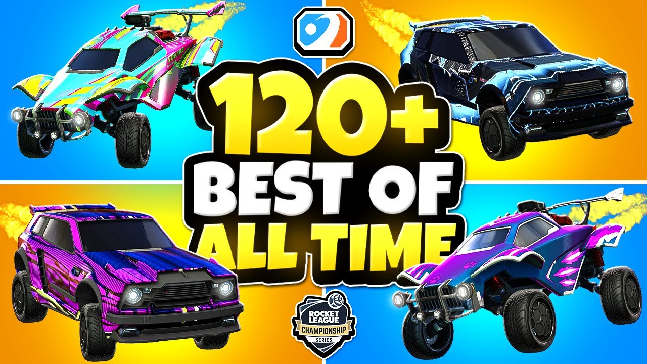 BEST PRO PRESETS from EVERY SEASON of RLCS! (120+ Sweaty Pro Designs)