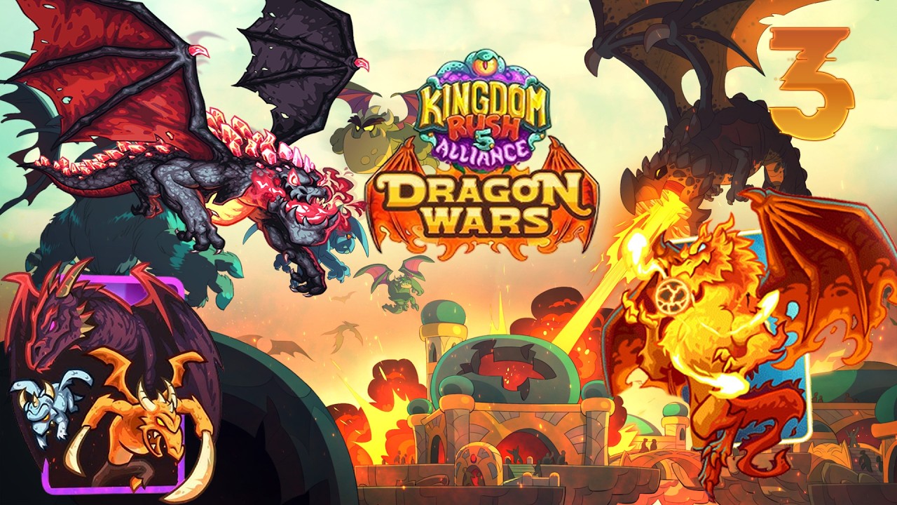 Kingdom Rush 5 Alliance - DLC Dragon Wars - Venganza por Lunaris!!! - Santuario Interior - 3