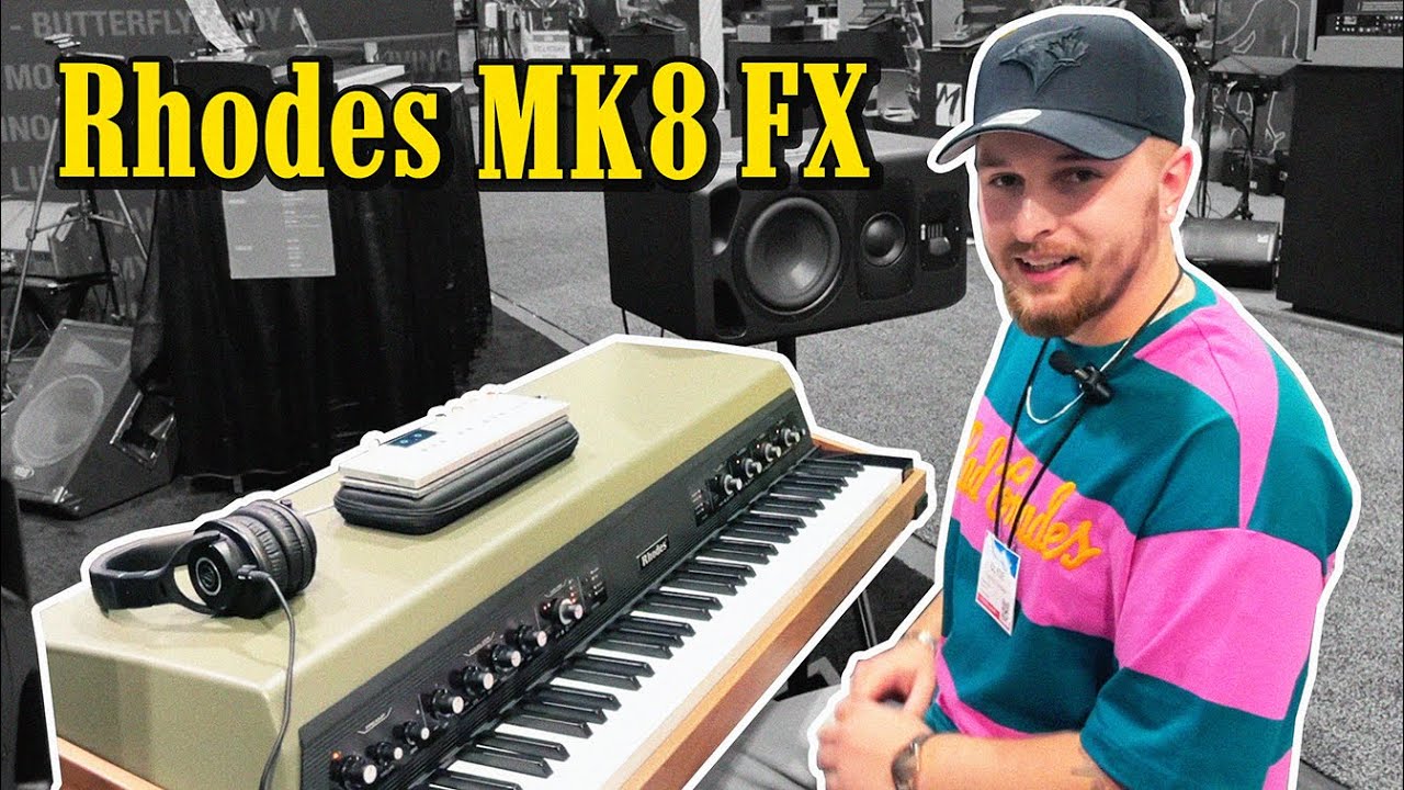 Rhodes MK8 FX • NEWS & Review + George Pettus SLAYS the MK8 @rhodesmusic