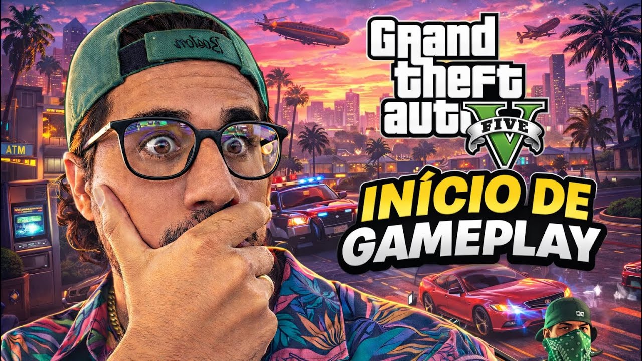 GTA 5 início de game play #gta5 #gta