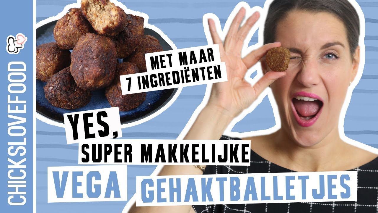 VEGETARISCHE GEHAKTBALLETJES | CHICKSLOVEFOOD