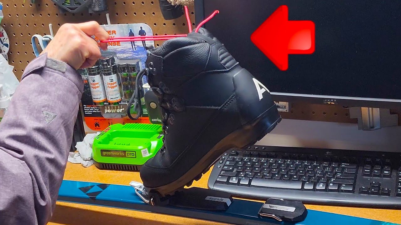 Rottefella Xplore Flexor Ski Tip Pressure Test