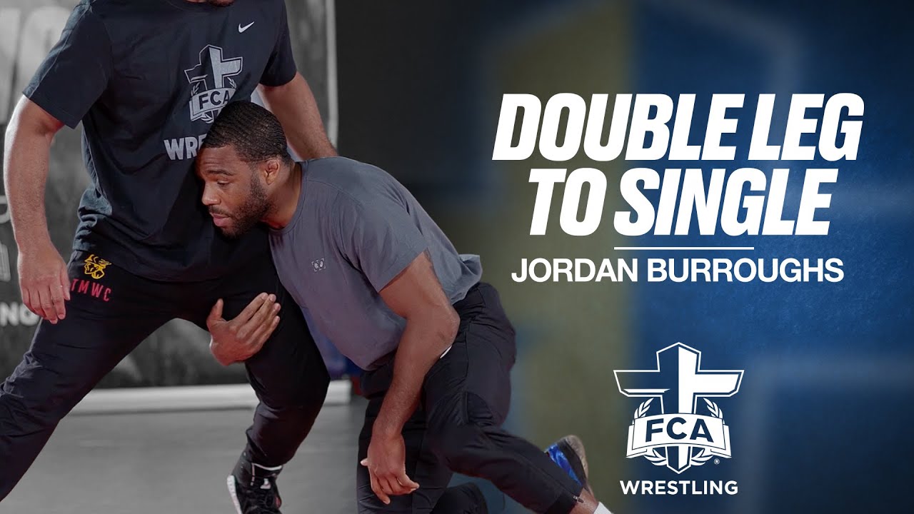 CHAIN WRESTLING: DOUBLE LEG TO SINGLE - JORDAN BURROUGHS | FCA Wrestling TECHNIQUE