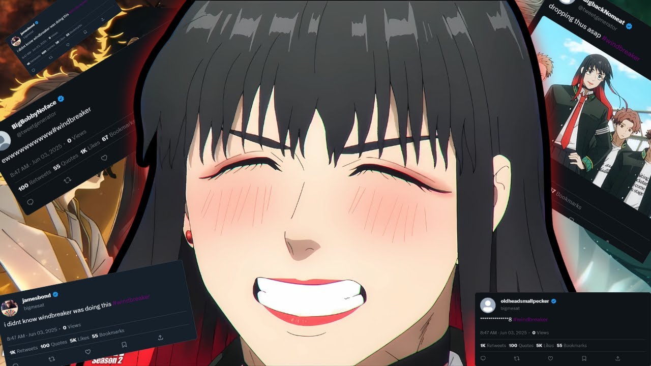 Tsubaki Is KILLING Windbreaker