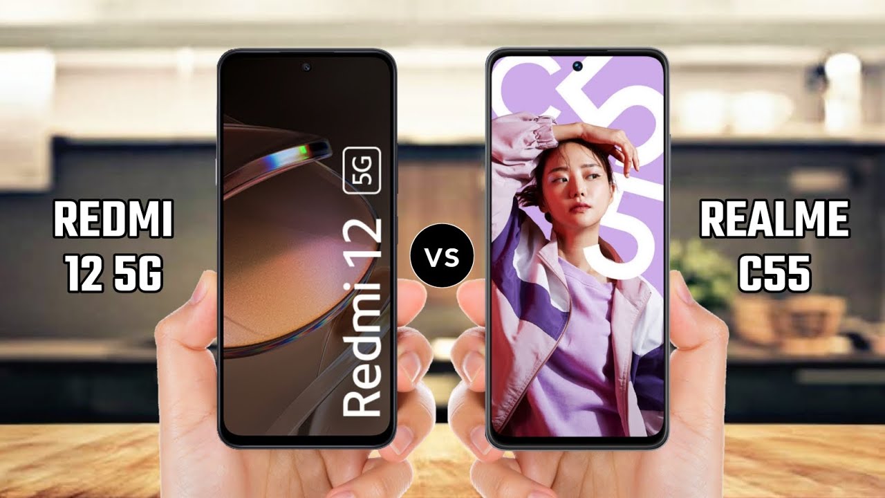 Redmi 12 5G vs Realme C55