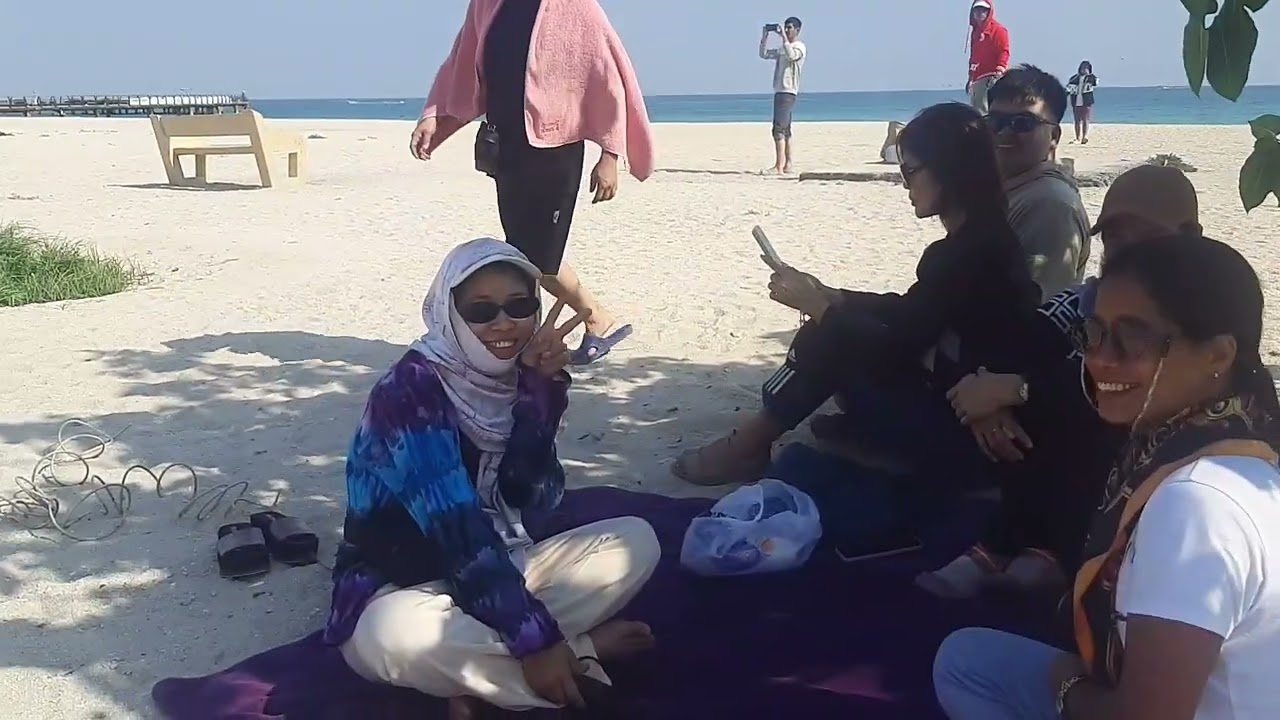 DUBAI, UAE EXIT TO KISH ISLAND, IRAN EXPERIENCE | 3rd Day - Lunch at the beach - December 2024.