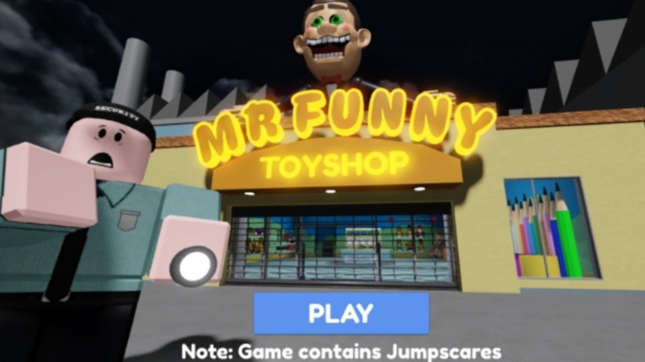 ESCAPE MR. FUNNY'S TOYSHOP SCARY OBBY! Roblox Gameplay Walkthrough