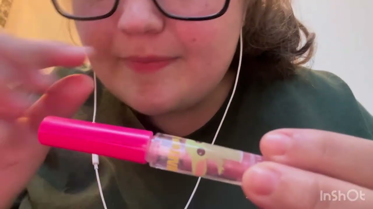 My First ASMR Video- Lipgloss Application