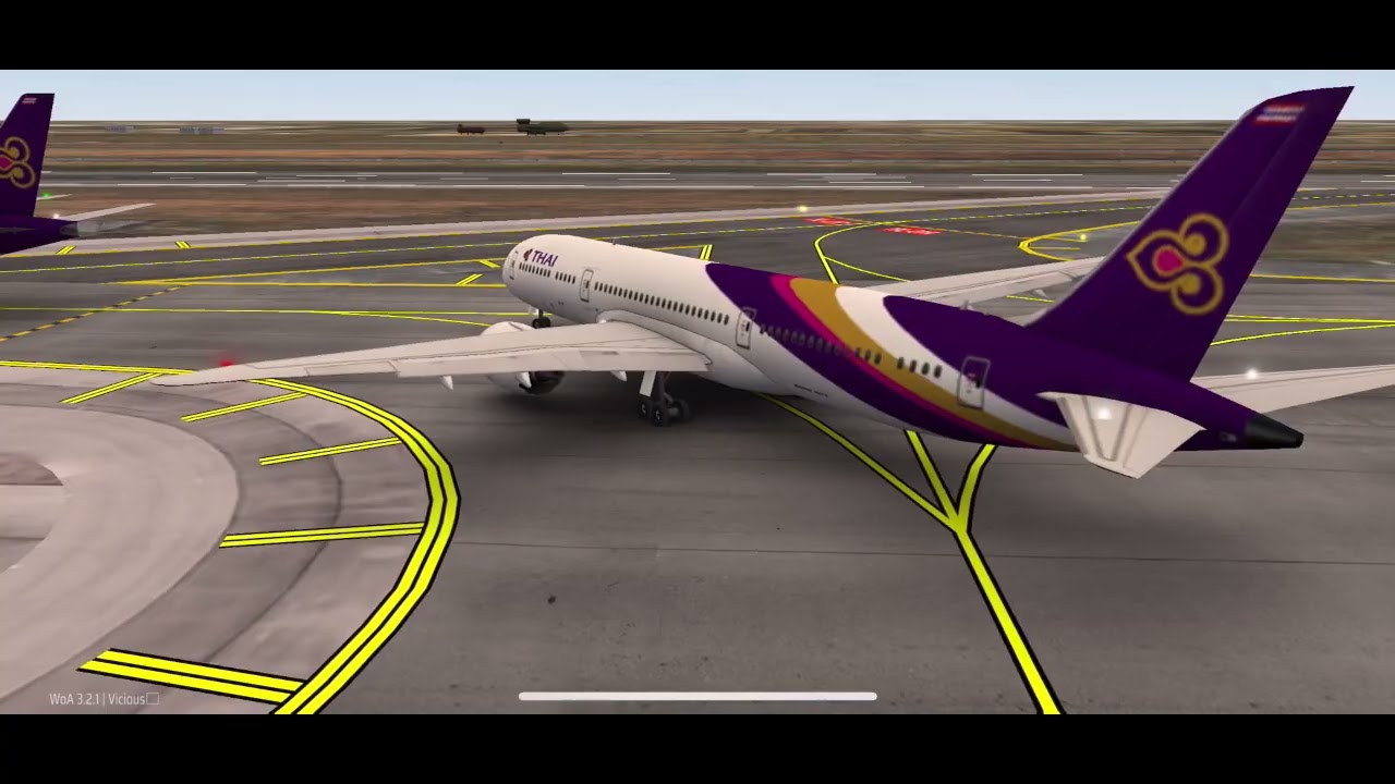 Thai Airways Boeing 789 departing 🛫 from BKK airport ✈️✈️ World of Airports 