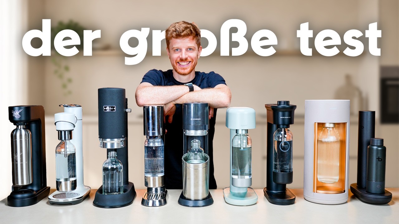 9 neue Wassersprudler im ultimativen Test!